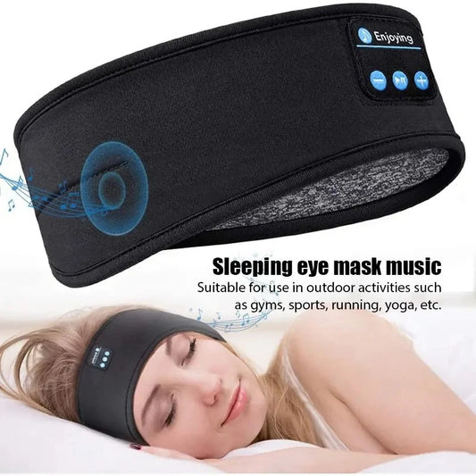 Bandana elástica com bluetooth para dormir..