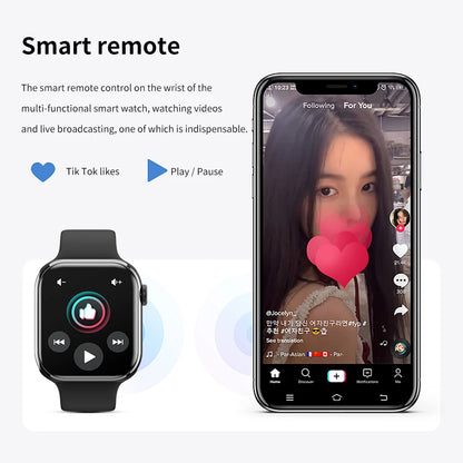 2024 novo relógio inteligente de carregamento sem fio smartwatch, bluetooth, chamadas, unisexo..