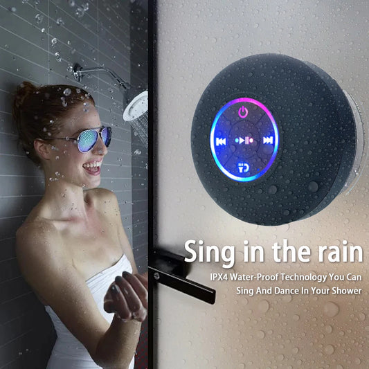 ShowerBoom™ | Coluna Bluetooth LED à Prova de Água