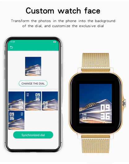 SmartFit 2025™ – Smartwatch Unissexo 1.44'' para Android e iPhone