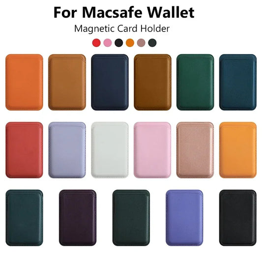 MagWallet™ – Porta Cartões Magnético de Couro MagSafe para iPhone