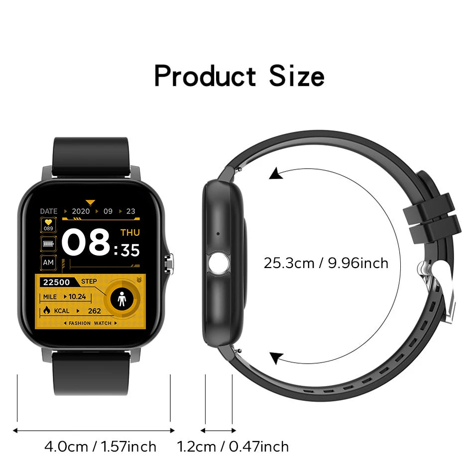 SmartFit 2025™ – Smartwatch Unissexo 1.44'' para Android e iPhone